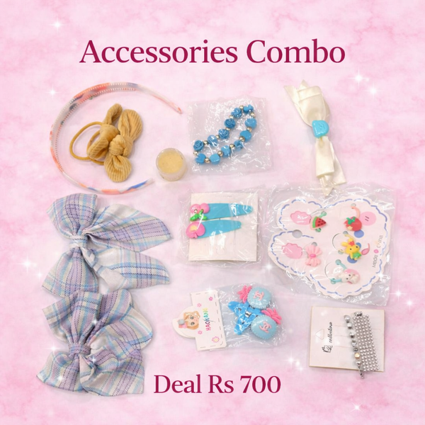 girls Accessories Combo – Rs 699 9 items