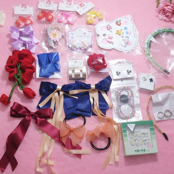 girls Accessories Combo – Rs 2500 22 items with 2 free gift