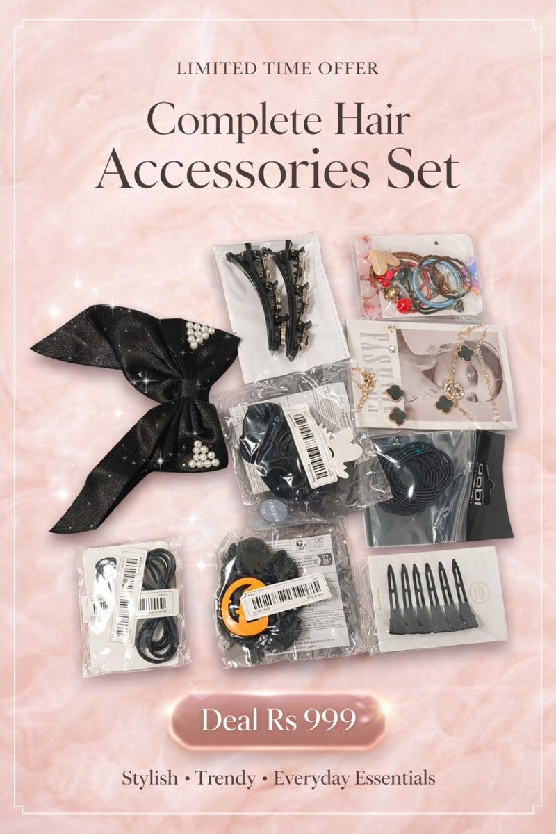 Mega Accessories Combo – Rs 999 8 items in this deal